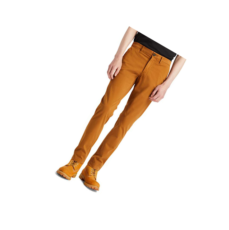 Timberland Sargent Lake Ultrastretch Chinos παντελονι ανδρικα καφε | GR-VJS3596