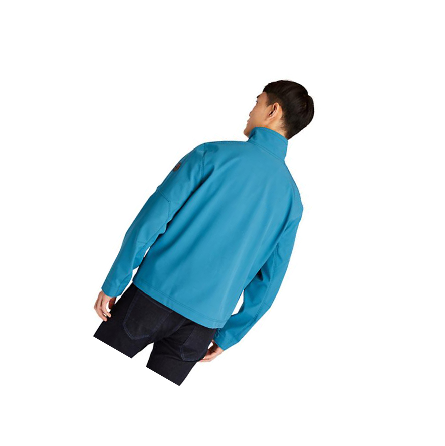 Timberland Soft-Shell Quilted-Υβρίδιο μπουφαν ανδρικα Teal | GR-SHW1079