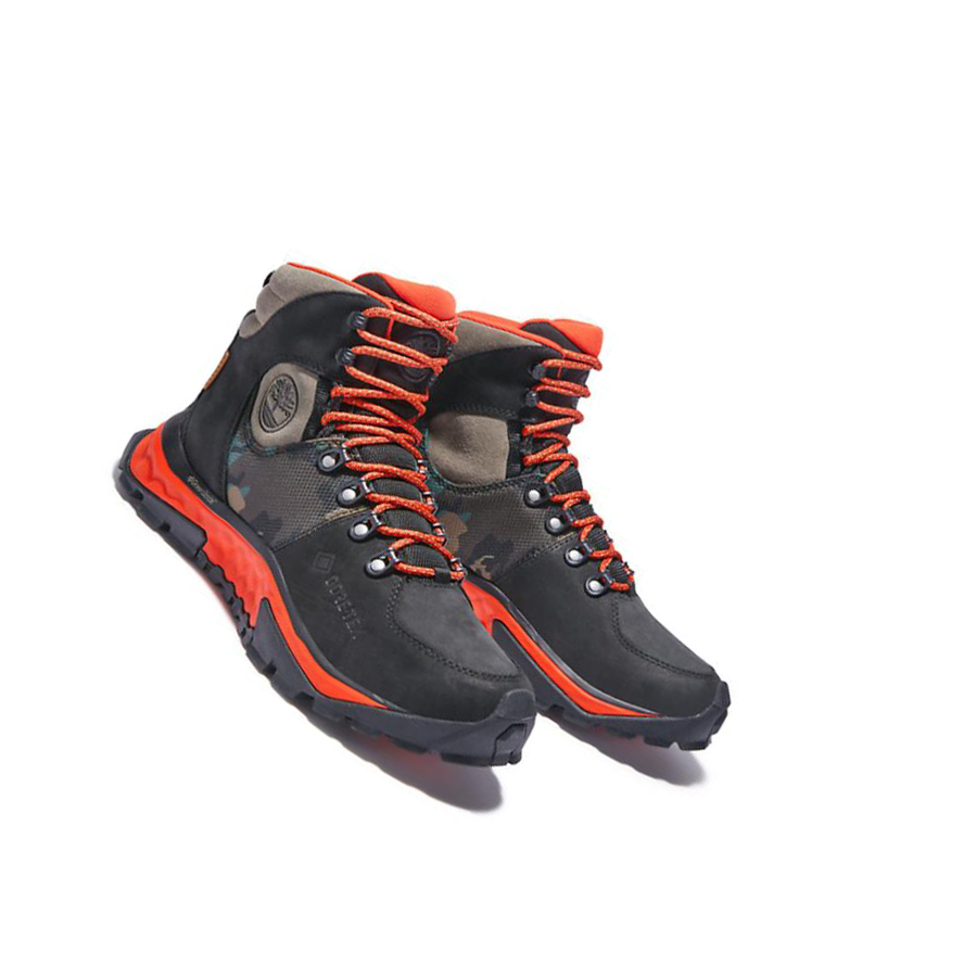 Timberland Solar Ridge Gore-Tex® GreenStride™ χειμωνιατικα μποτακια ανδρικα μαυρα | GR-LAK1605