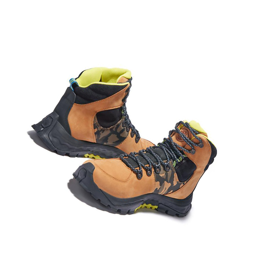 Timberland Solar Ridge Gore-Tex® GreenStride™ χειμωνιατικα μποτακια ανδρικα κίτρινα | GR-WAJ4683