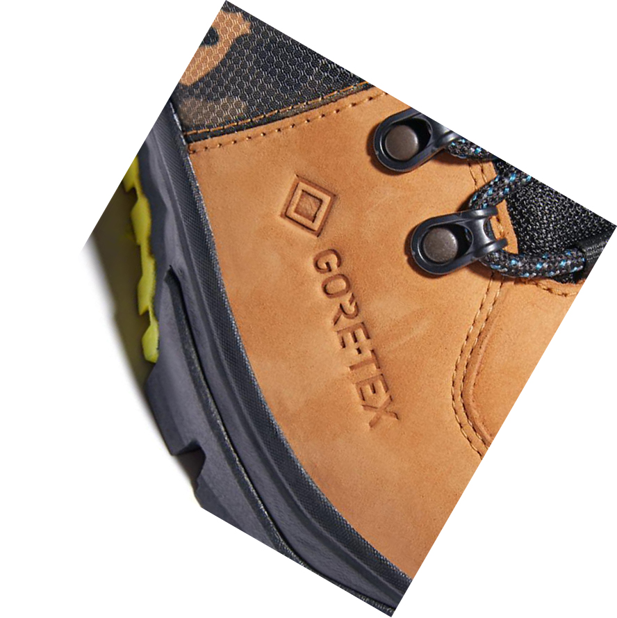 Timberland Solar Ridge Gore-Tex® GreenStride™ χειμωνιατικα μποτακια ανδρικα κίτρινα | GR-WAJ4683