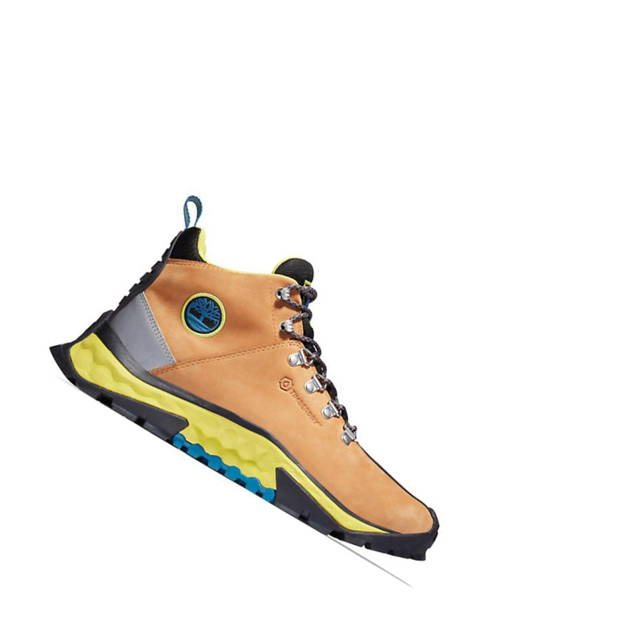 Timberland Solar Ridge GreenStride™ Μπότες Chukka ανδρικα κίτρινα | GR-DLF2170