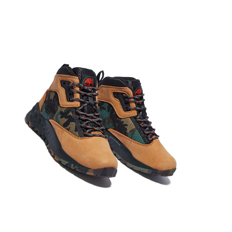 Timberland Solar Wave GreenStride™ Hiker Μπότες Chukka παιδικα κίτρινα | GR-KSR0873