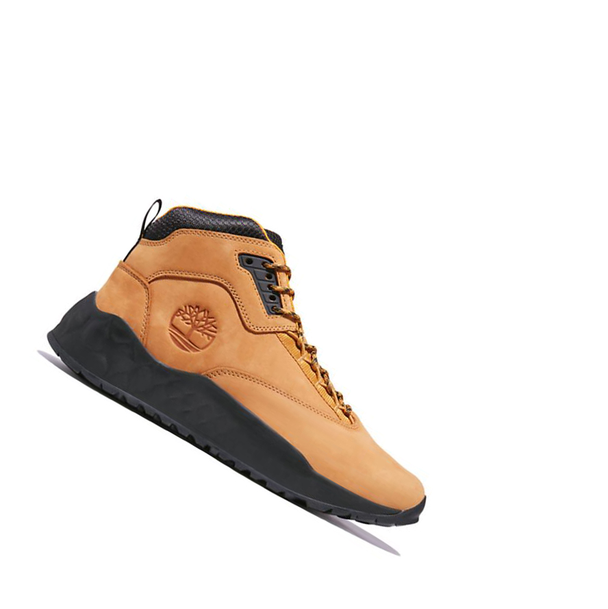 Timberland Solar Wave GreenStride™ Μπότες Chukka ανδρικα κίτρινα | GR-FUT0527