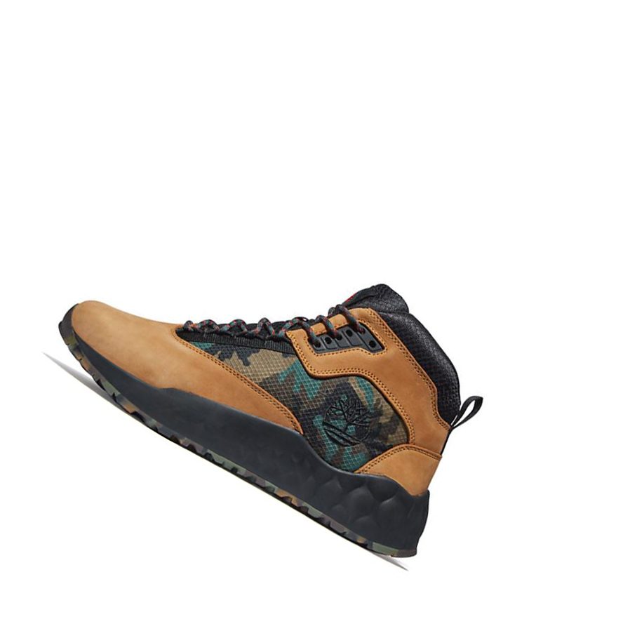 Timberland Solar Wave GreenStride™ Μπότες Chukka ανδρικα κίτρινα | GR-GNW7462