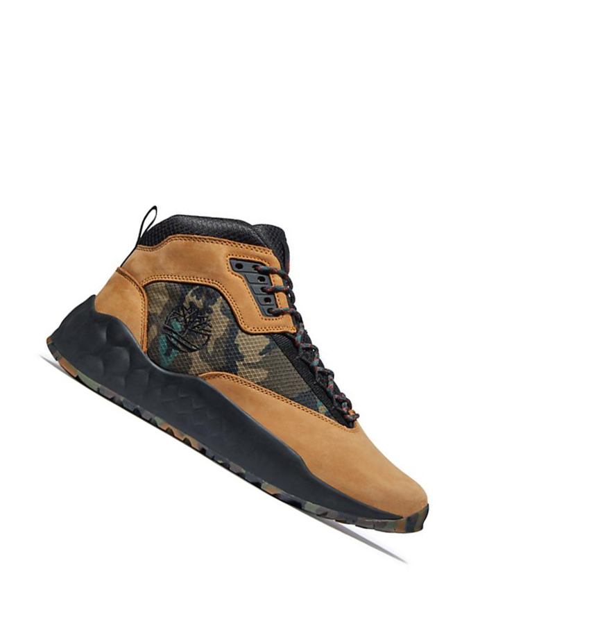 Timberland Solar Wave GreenStride™ Μπότες Chukka ανδρικα κίτρινα | GR-GNW7462