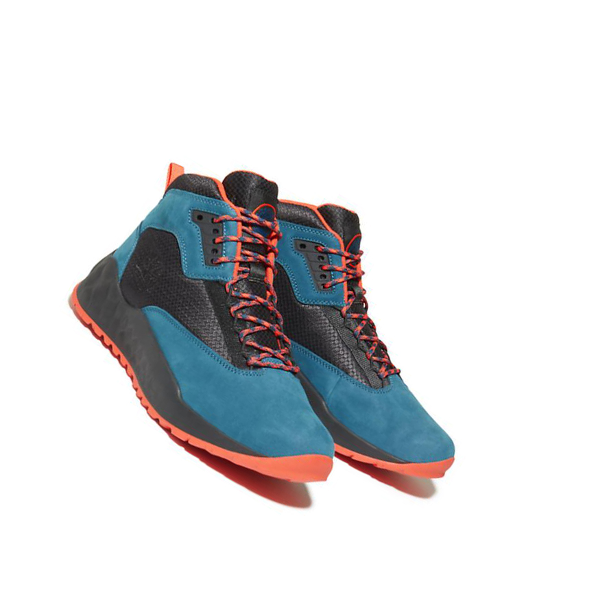 Timberland Solar Wave GreenStride™ Μπότες Chukka ανδρικα μπλε | GR-TQX4970