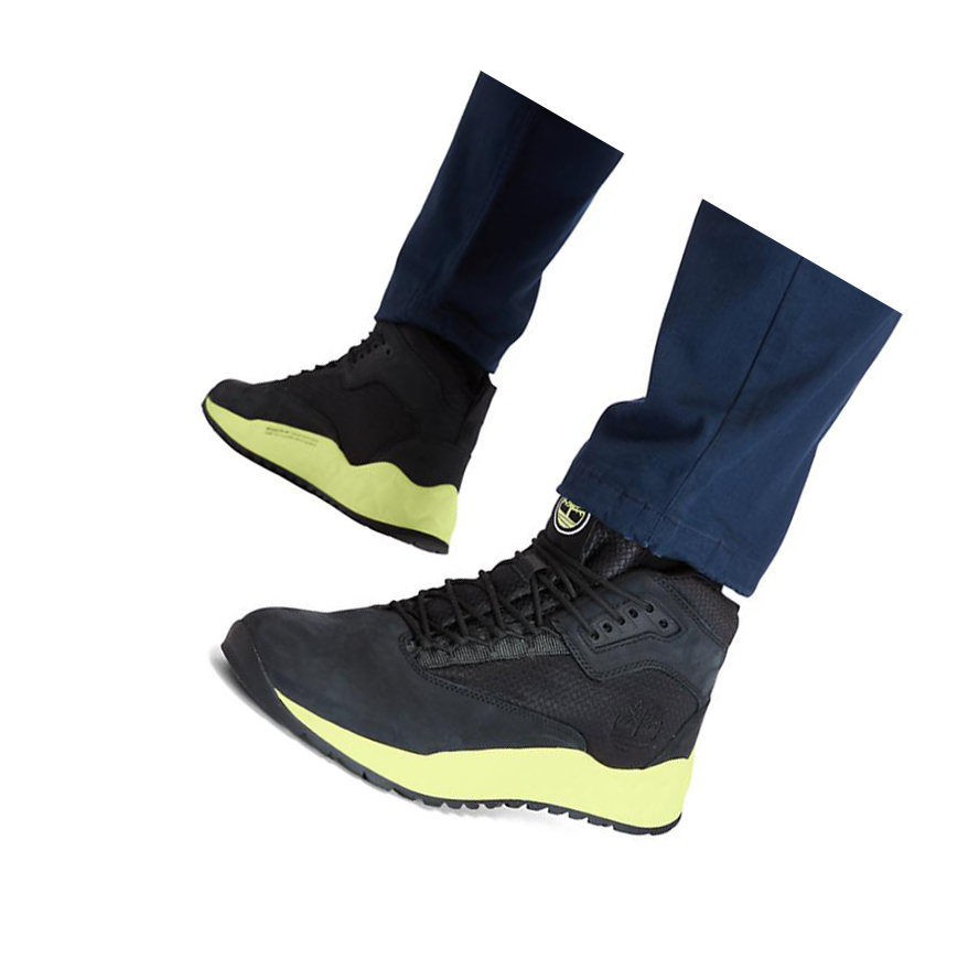 Timberland Solar Wave GreenStride™ Μπότες Chukka ανδρικα μαυρα πρασινο | GR-VUR2194