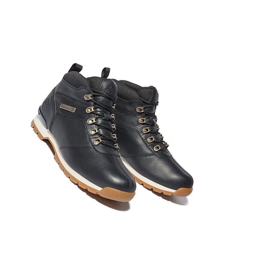 Timberland Splitrock Mid Hiker μποτακια πεζοποριασ ανδρικα μαυρα | GR-JGD0169