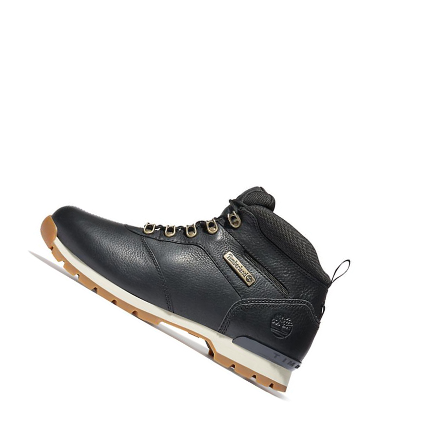 Timberland Splitrock Mid Hiker μποτακια πεζοποριασ ανδρικα μαυρα | GR-JGD0169