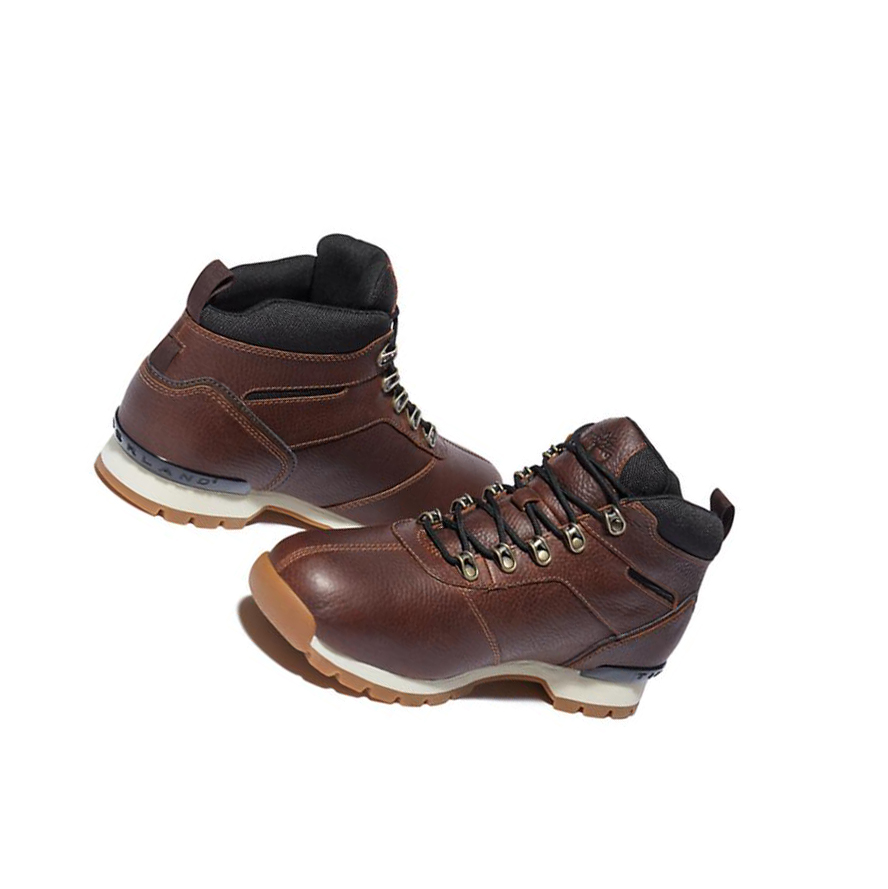 Timberland Splitrock Mid Hiker μποτακια πεζοποριασ ανδρικα σκούρο καφε | GR-TVX4732