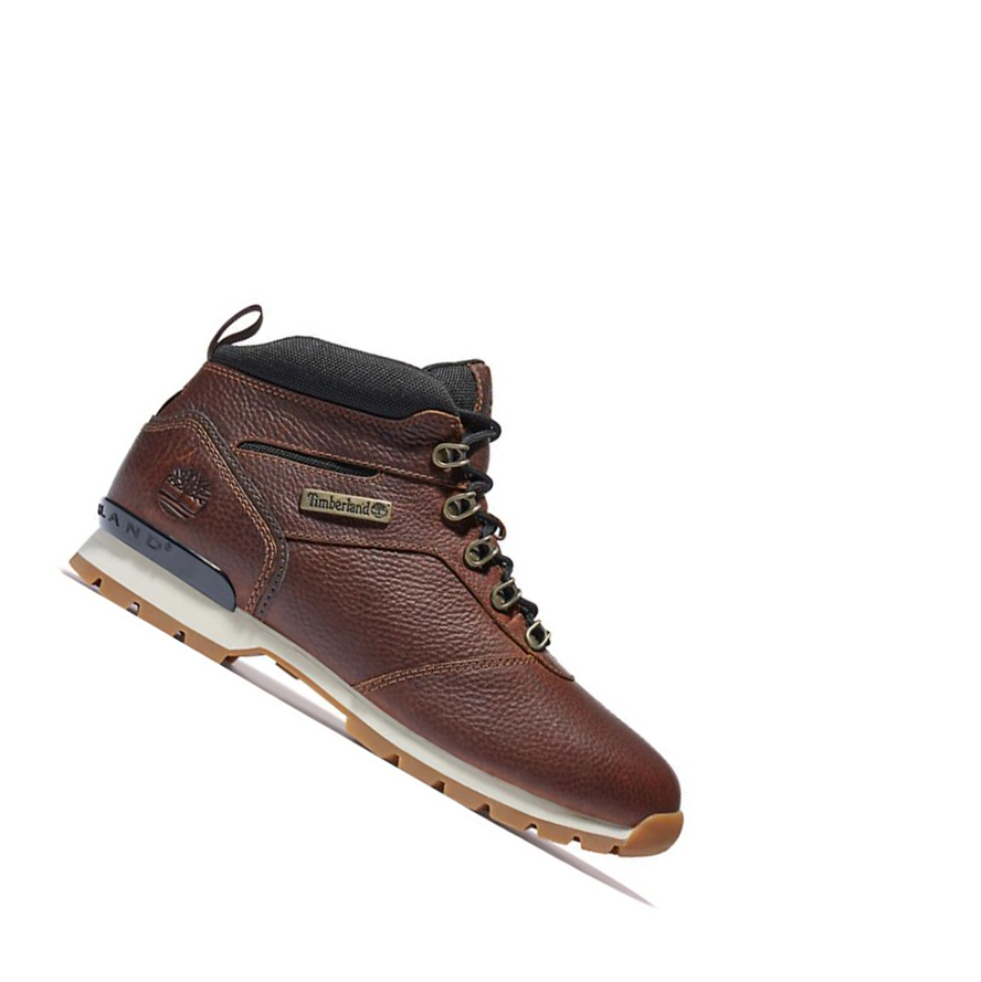 Timberland Splitrock Mid Hiker μποτακια πεζοποριασ ανδρικα σκούρο καφε | GR-TVX4732