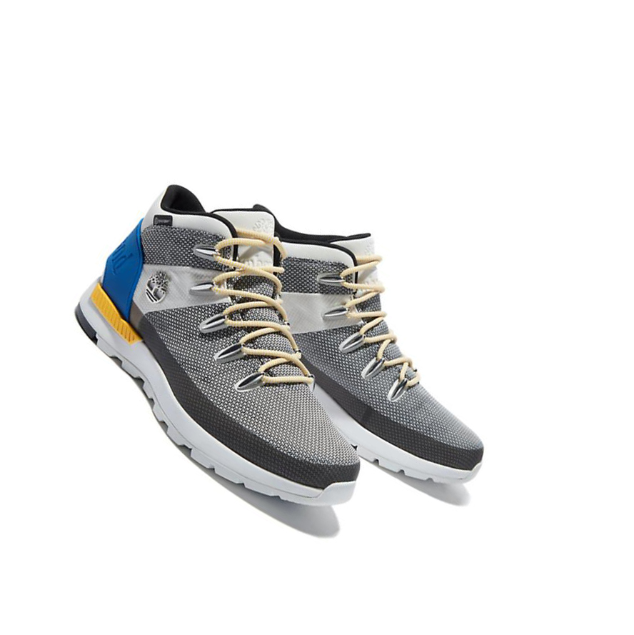 Timberland Sprint Trekker Chukka μποτακια πεζοποριασ ανδρικα ασπρα σκουρο μπλε | GR-FBU5204