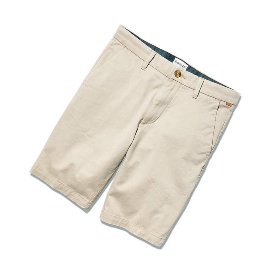 Timberland Squam Lake Stretch Chino σορτσ ανδρικα Μπεζ | GR-JMA3180