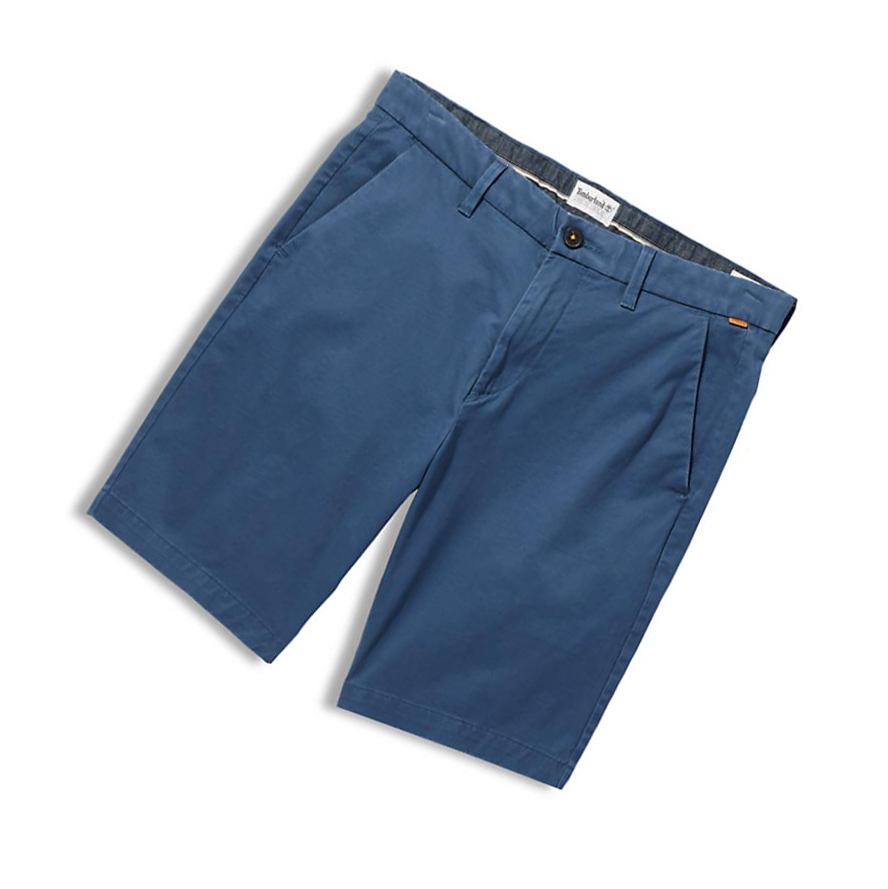 Timberland Squam Lake Stretch Chino σορτσ ανδρικα σκούρο μπλε | GR-NEI1287