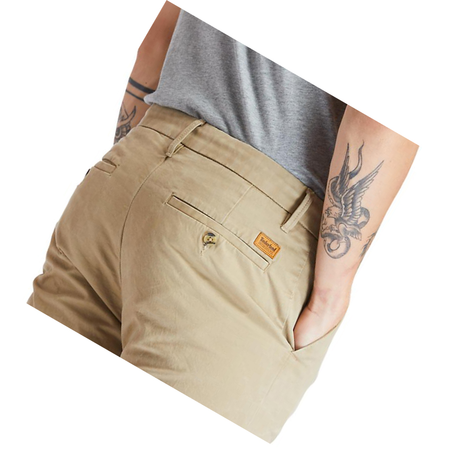 Timberland Squam Lake Twill Chino παντελονι ανδρικα Χακί | GR-MON2540