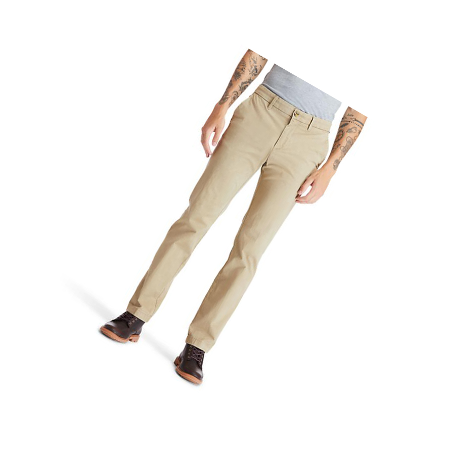 Timberland Squam Lake Twill Chino παντελονι ανδρικα Χακί | GR-MON2540