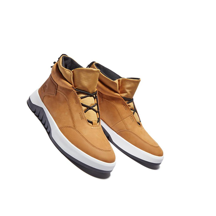 Timberland Supaway δερματινα Μπότες Chukka ανδρικα κίτρινα | GR-FSX1347