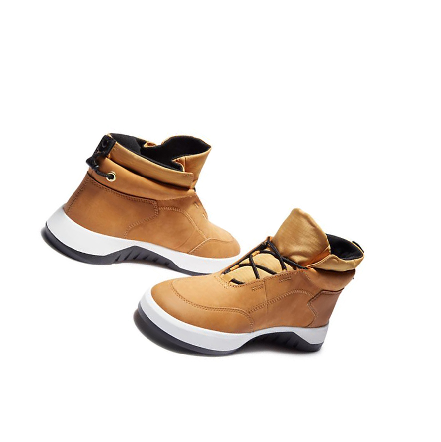 Timberland Supaway δερματινα Μπότες Chukka ανδρικα κίτρινα | GR-FSX1347