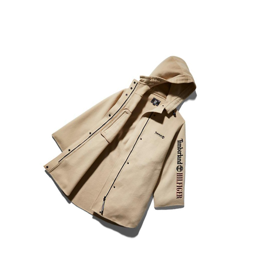 Timberland Tommy Hilfiger x Timberland® Re-Imagined Utility Μπουφάν Parka γυναικεια Μπεζ | GR-EPJ5306