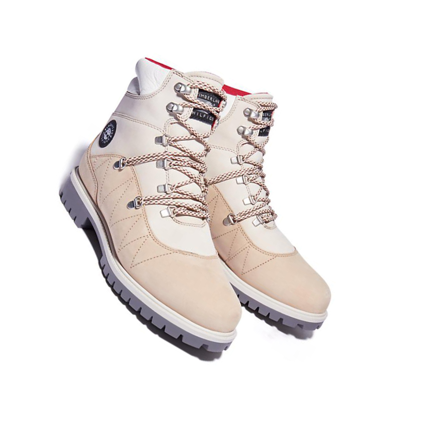 Timberland Tommy Hilfiger x Timberland® Re-imagined 110 EK+ Hiker χειμωνιατικα μποτακια γυναικεια Μπεζ | GR-HAD9417