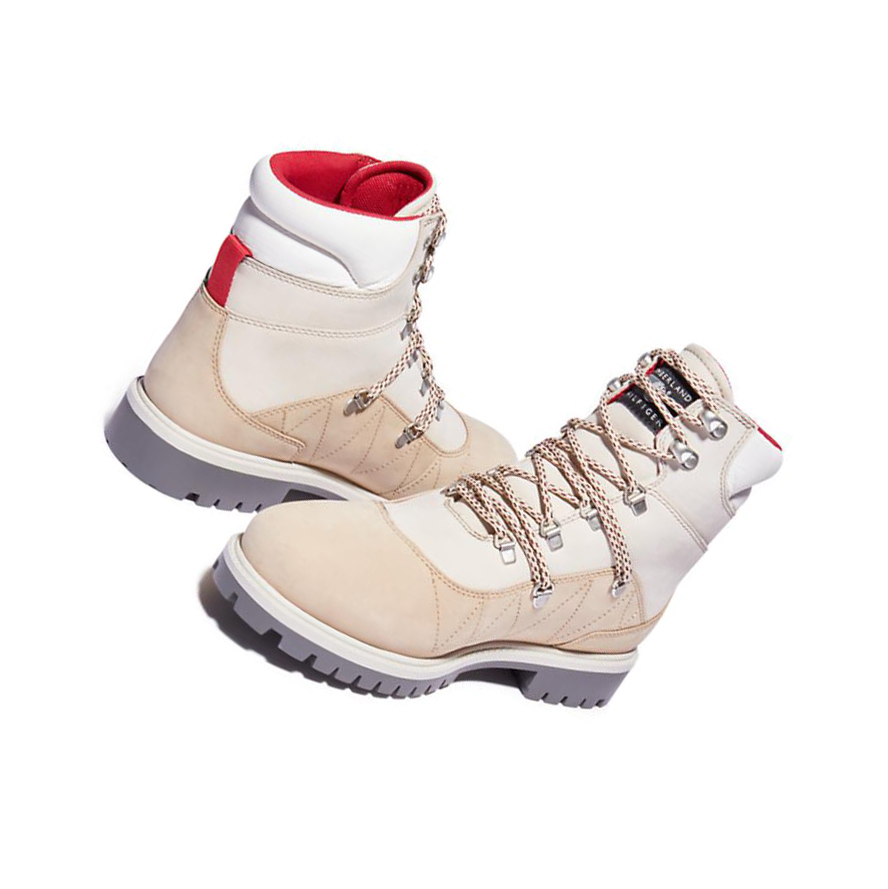 Timberland Tommy Hilfiger x Timberland® Re-imagined 110 EK+ Hiker χειμωνιατικα μποτακια γυναικεια Μπεζ | GR-HAD9417