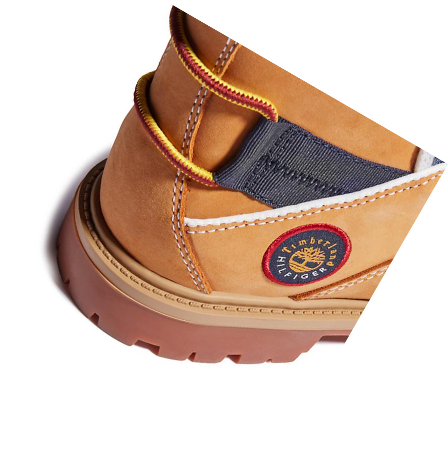 Timberland Tommy Hilfiger x Timberland® Re-Mixed EK+ Original 6-inch Boots γυναικεια κίτρινα | GR-OHR8476