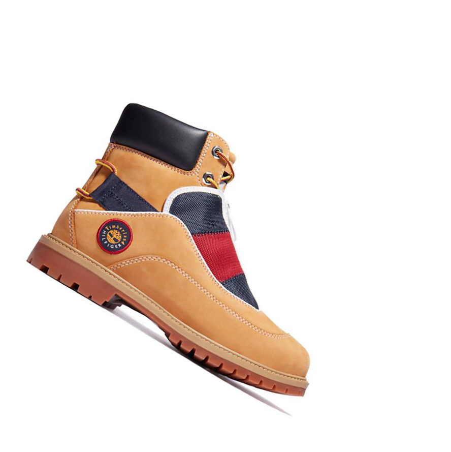 Timberland Tommy Hilfiger x Timberland® Re-Mixed EK+ Original 6-inch Boots γυναικεια κίτρινα | GR-OHR8476