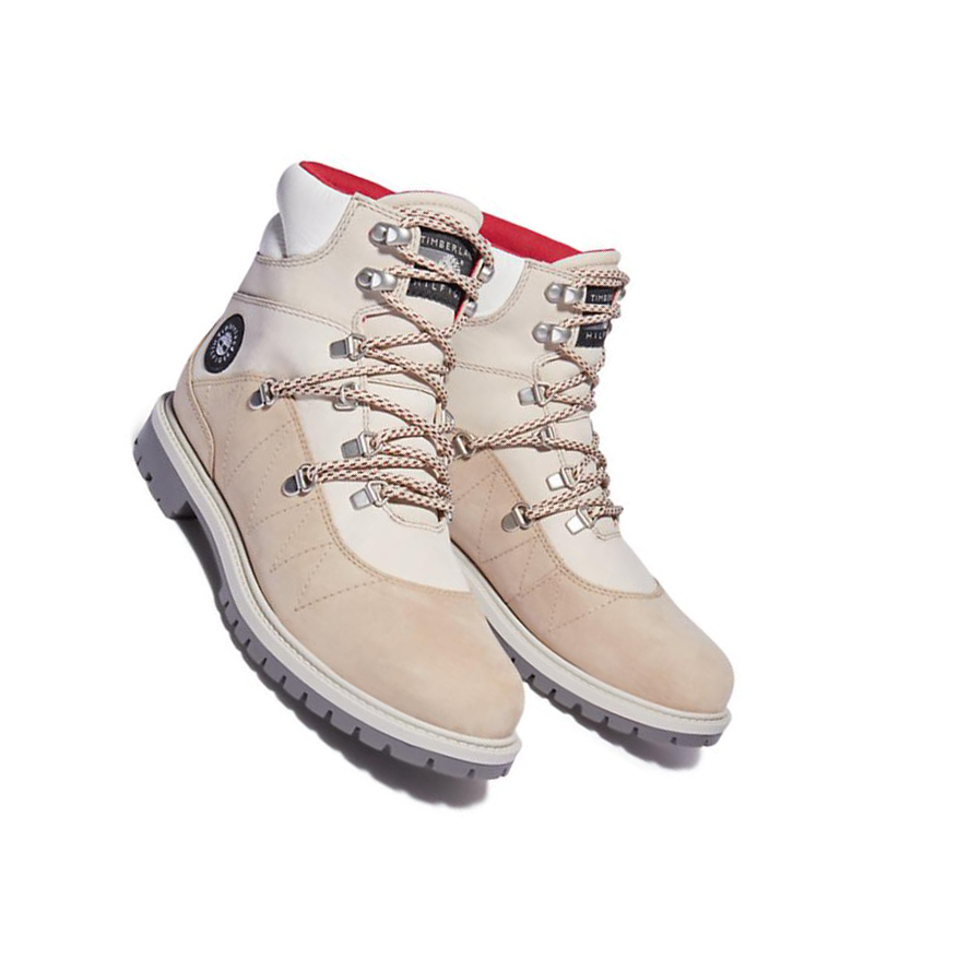 Timberland Tommy Hilfiger x Timberland® Re-imagined 110 EK+ Hiker χειμωνιατικα μποτακια ανδρικα Μπεζ | GR-RIY3516