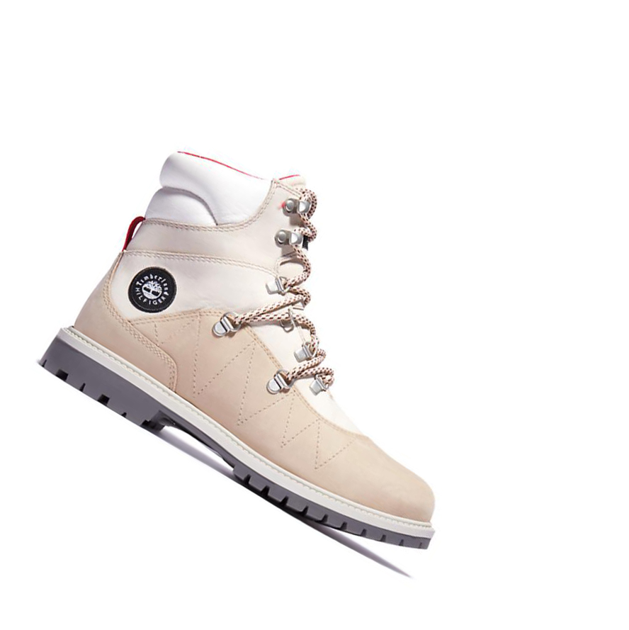 Timberland Tommy Hilfiger x Timberland® Re-imagined 110 EK+ Hiker χειμωνιατικα μποτακια ανδρικα Μπεζ | GR-RIY3516