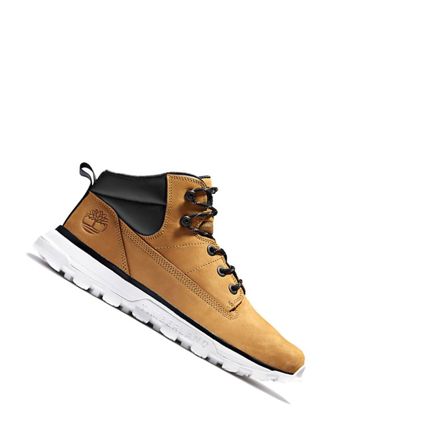 Timberland Treeline Chukka μποτακια πεζοποριασ ανδρικα κίτρινα | GR-VHX2061