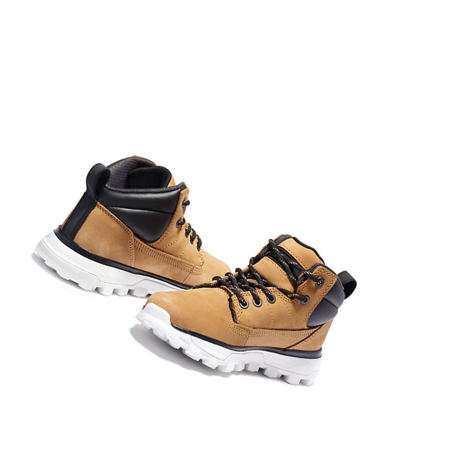 Timberland Treeline Mid Hiker μποτακια πεζοποριασ παιδικα κίτρινα | GR-IKE6923