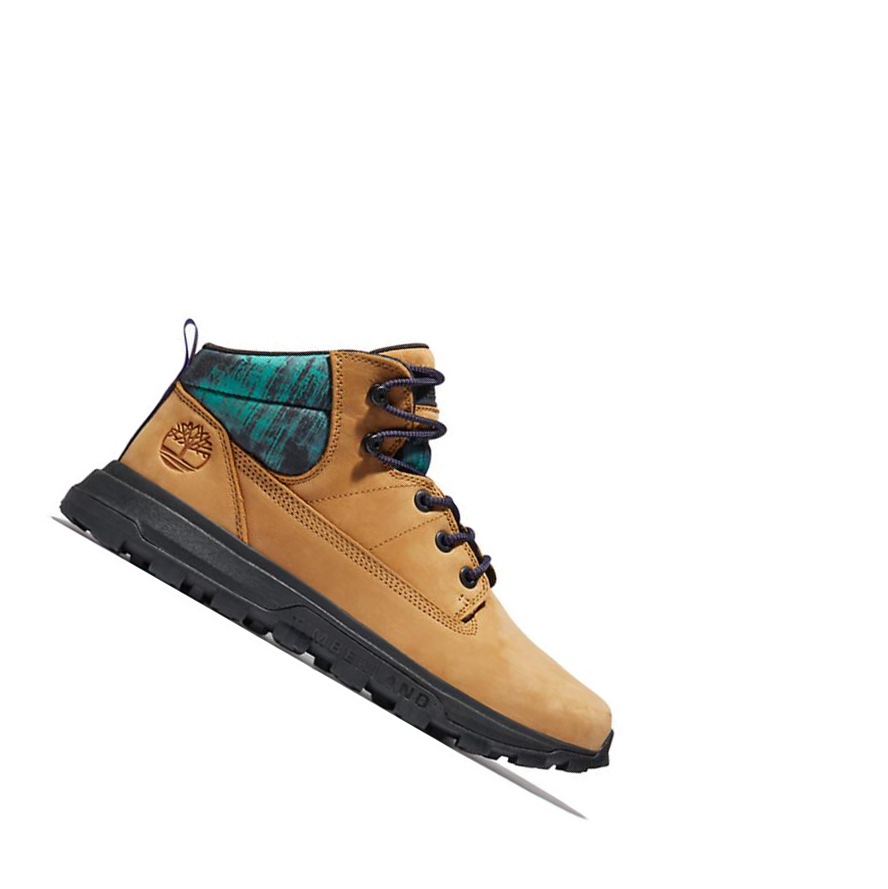 Timberland Treeline Μπότες Chukka ανδρικα κίτρινα | GR-YHN9576