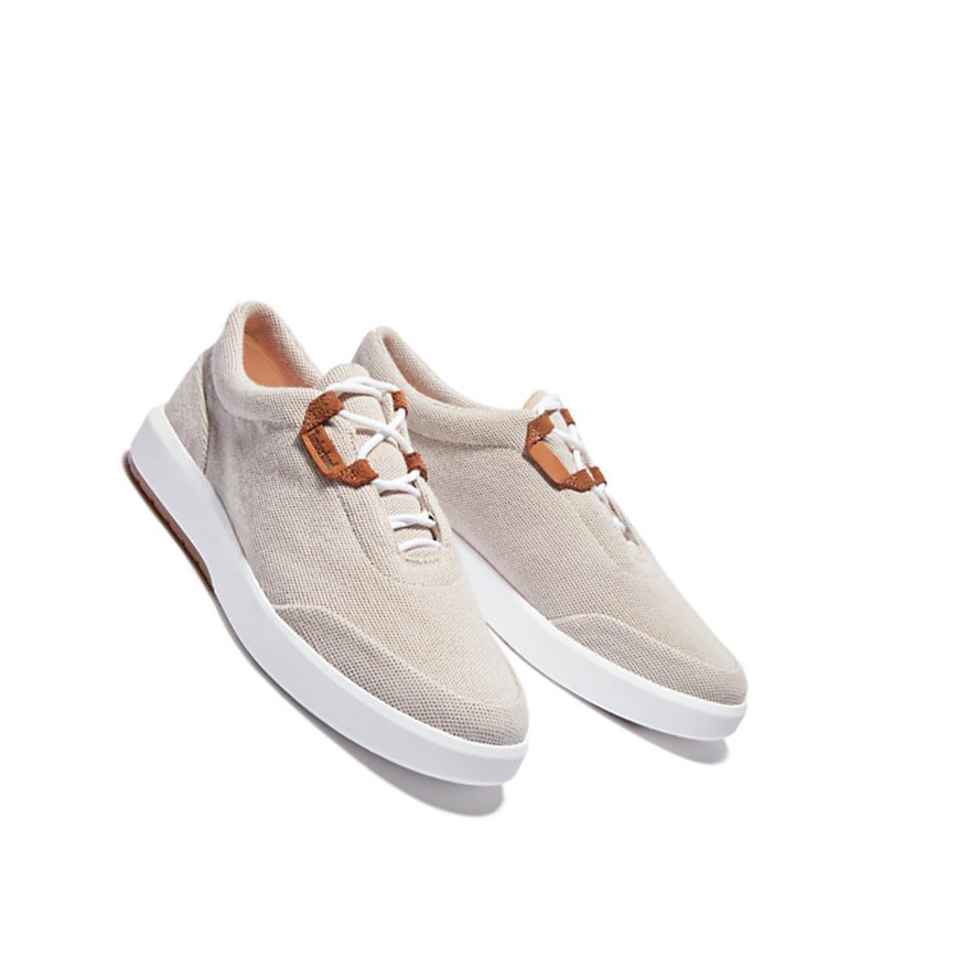 Timberland TrueCloud™ EK+ Canvas Shoes ανδρικα ασπρα | GR-IAC6583