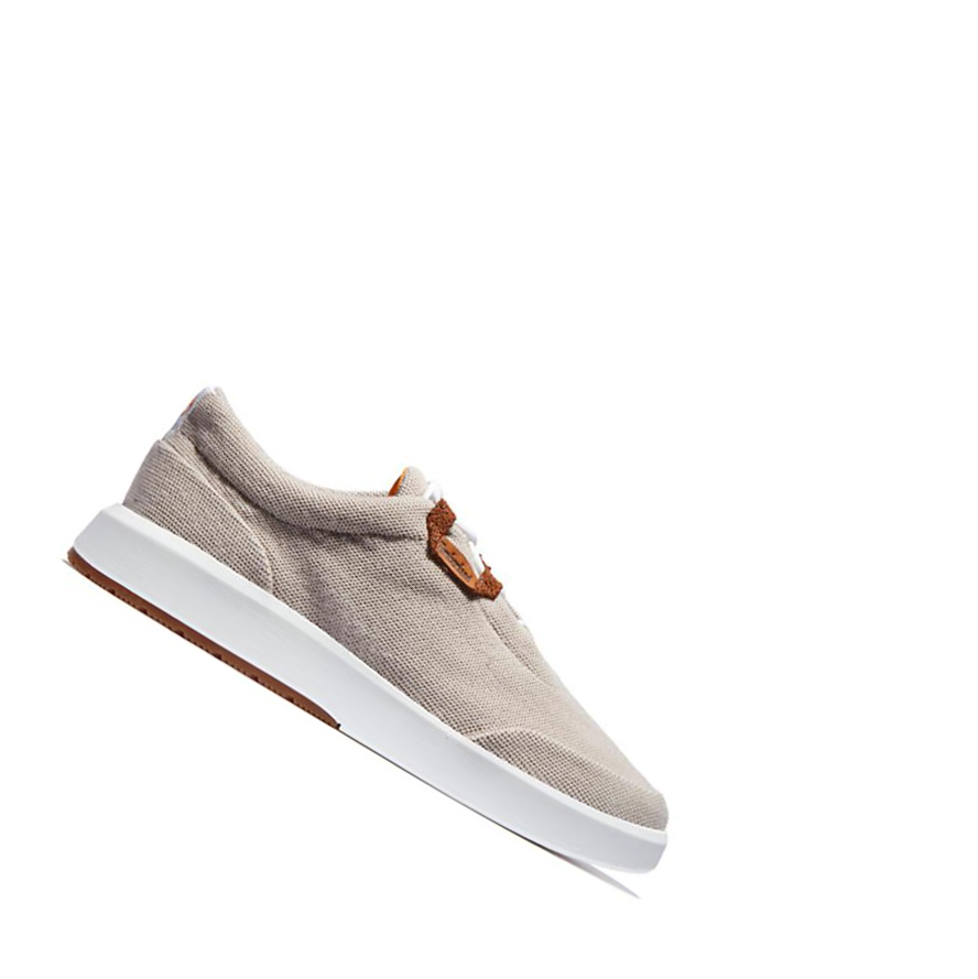 Timberland TrueCloud™ EK+ Canvas Shoes ανδρικα ασπρα | GR-IAC6583