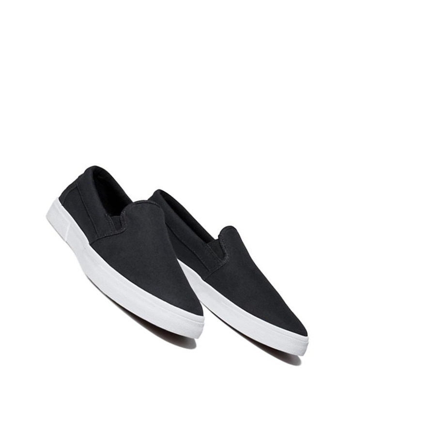 Timberland Union Wharf 2.0 EK+ Slip-On Canvas Shoes ανδρικα μαυρα | GR-OJU5807