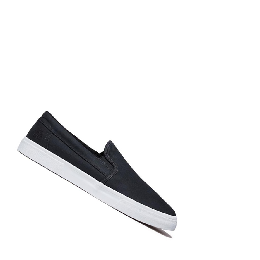 Timberland Union Wharf 2.0 EK+ Slip-On Canvas Shoes ανδρικα μαυρα | GR-OJU5807