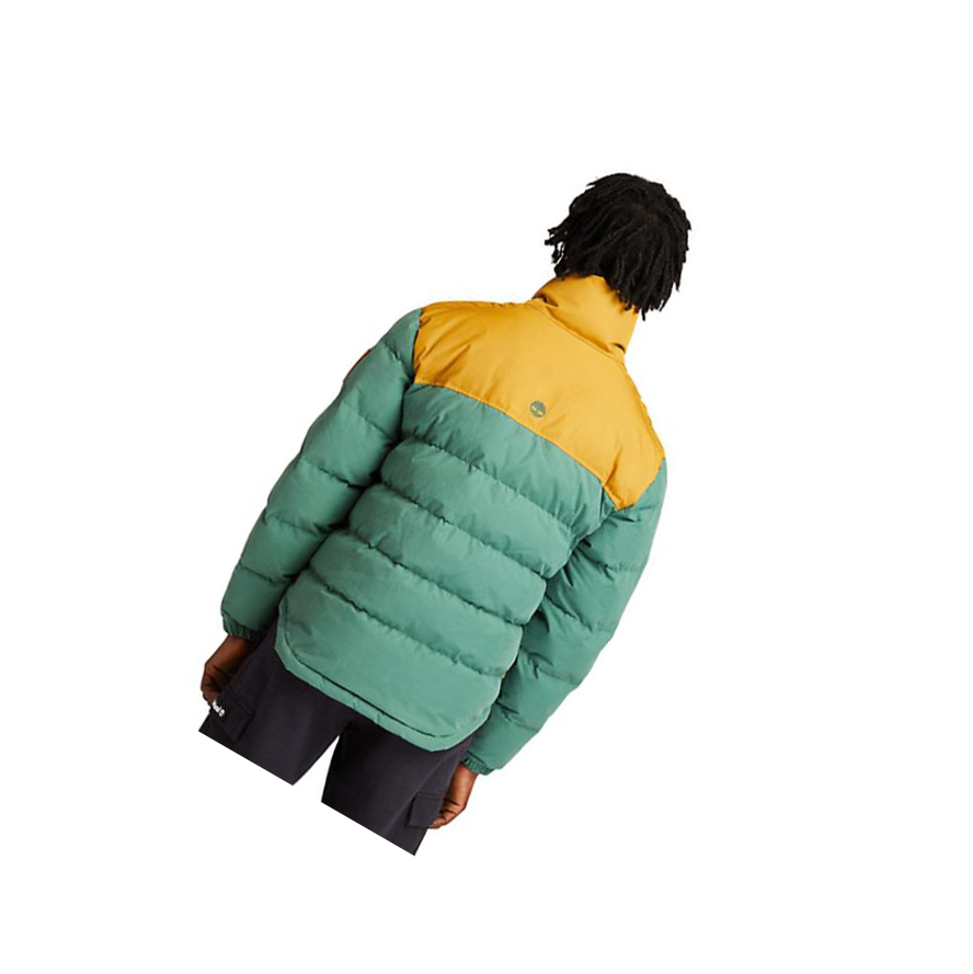 Timberland Welch Mountain Puffer Quilted-Υβρίδιο μπουφαν ανδρικα πρασινο | GR-CJR7058