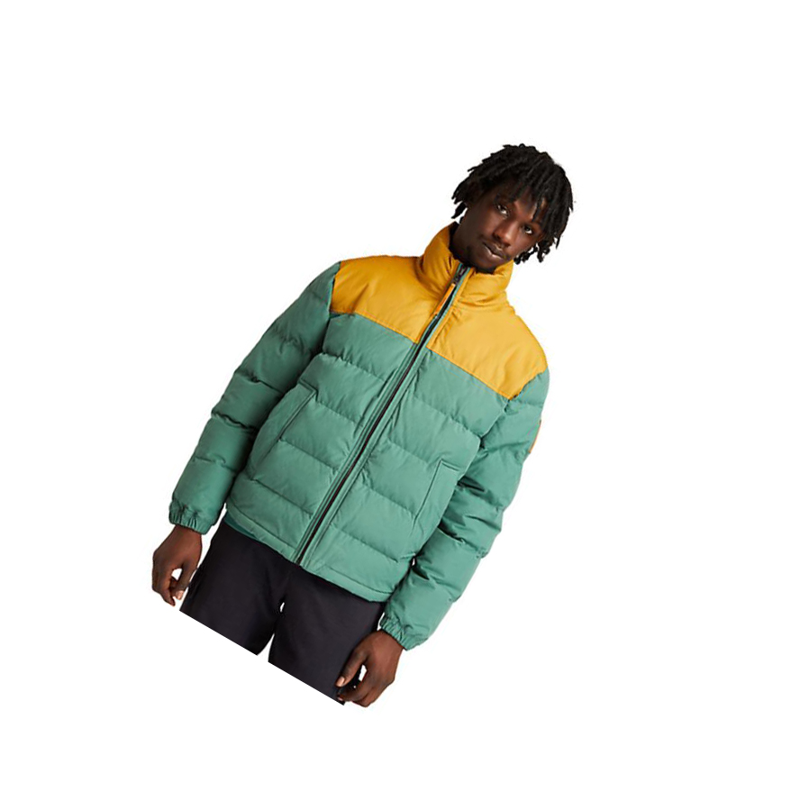 Timberland Welch Mountain Puffer Quilted-Υβρίδιο μπουφαν ανδρικα πρασινο | GR-CJR7058