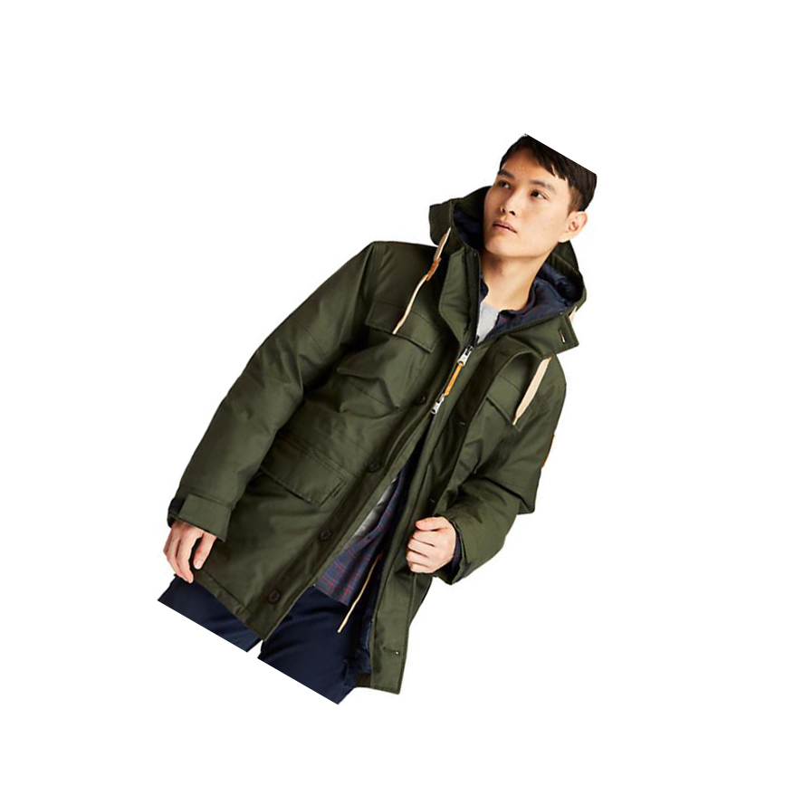 Timberland Wilmington DryVent™ Field Parka μπουφαν ανδρικα σκούρο πρασινο | GR-EUH2865