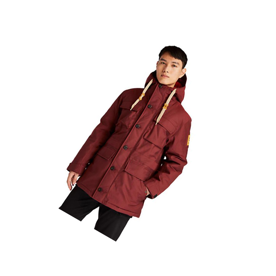 Timberland Wilmington DryVent™ Field Parka μπουφαν ανδρικα κοκκινα | GR-LHP6534