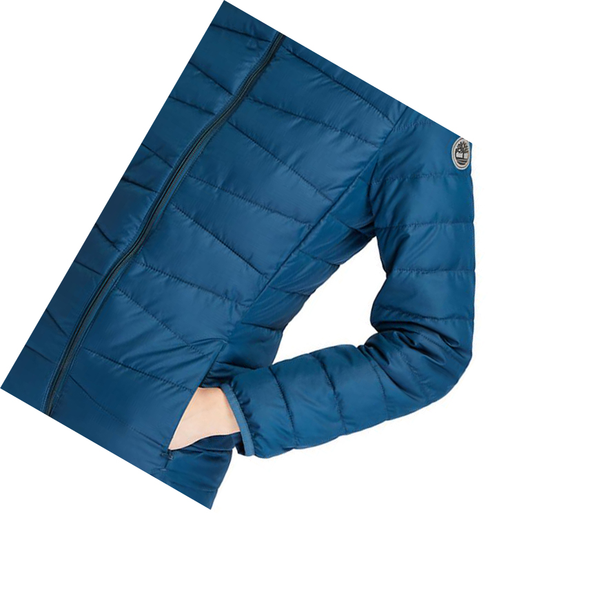 Timberland ελαφρια Packable Μπουφάν Parka γυναικεια μπλε | GR-ZRO3579