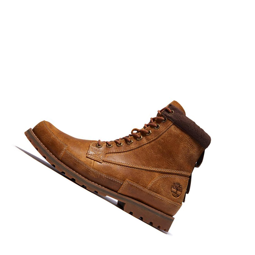 Timberland πρωτοτυπεσ επενδυση Original 6-inch Boots ανδρικα κίτρινα | GR-LCG4150