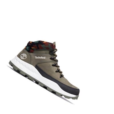 Timberland Brooklyn Euro Sprint Αθλητικά Παπούτσια ανδρικα σκούρο πρασινο | GR-YVF6814