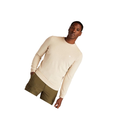 Timberland Cohas Brook Crewneck Πουλόβερ ανδρικα ασπρα | GR-BDE9468