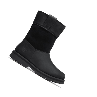 Timberland Courma Kid Pull-on μποτακια πεζοποριασ παιδικα μαυρα | GR-IVR3946