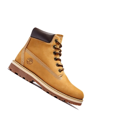 Timberland Courma Kid Side-zip Original 6-inch Boots παιδικα κίτρινα | GR-IAK1490