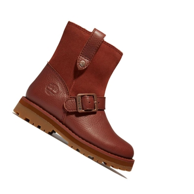 Timberland Courma Kid Side-zip Χειμερινά μποτακια πεζοποριασ παιδικα καφε | GR-SGR4753