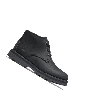 Timberland Courma Kid Μπότες Chukka παιδικα μαυρα | GR-QIV2745