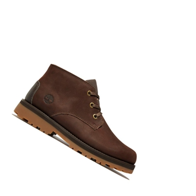 Timberland Courma Kid Μπότες Chukka παιδικα σκούρο καφε | GR-TGO5132